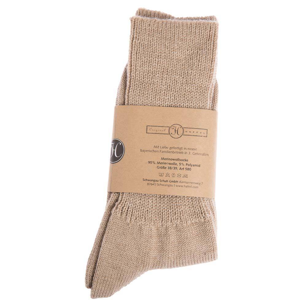 Original Haferl Merinosocken | karamell Versandkostenfrei