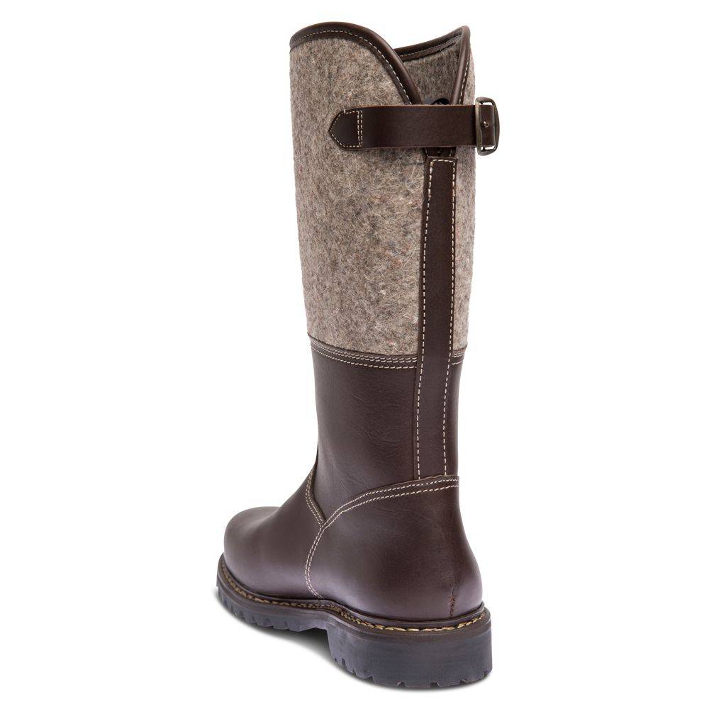 Original Haferl Salober Lammfell | braun graumeliert 50% Rabatt mit kostenlosem Versand