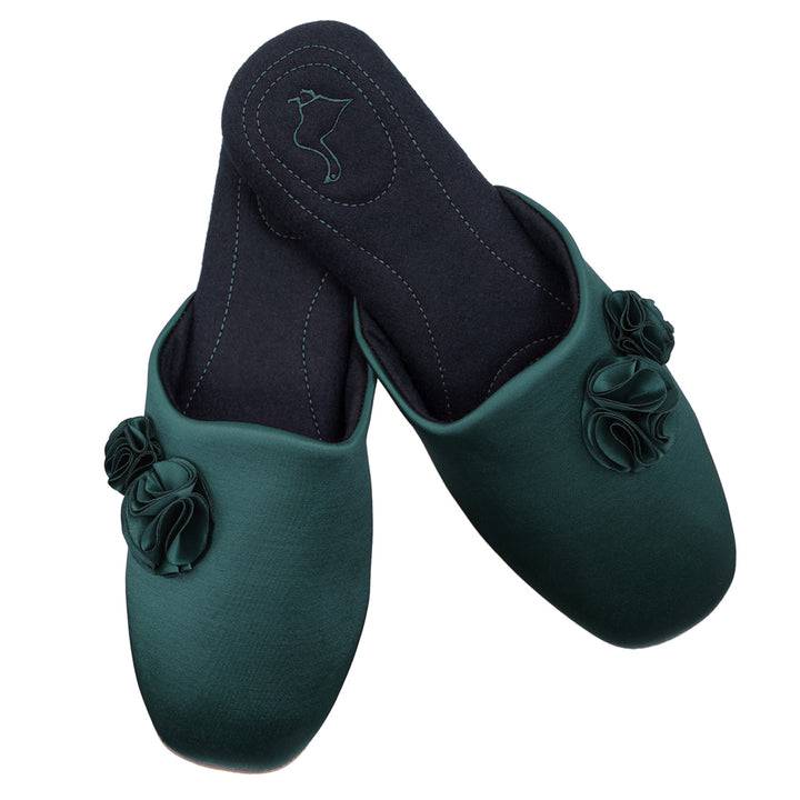 Pampuschen Ginger satin kiefer Discount Store für neue Produkte