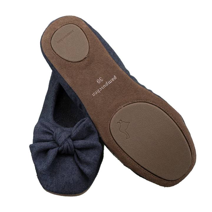 Pampuschen Daisy wool anthrazit Riesige Rabatte