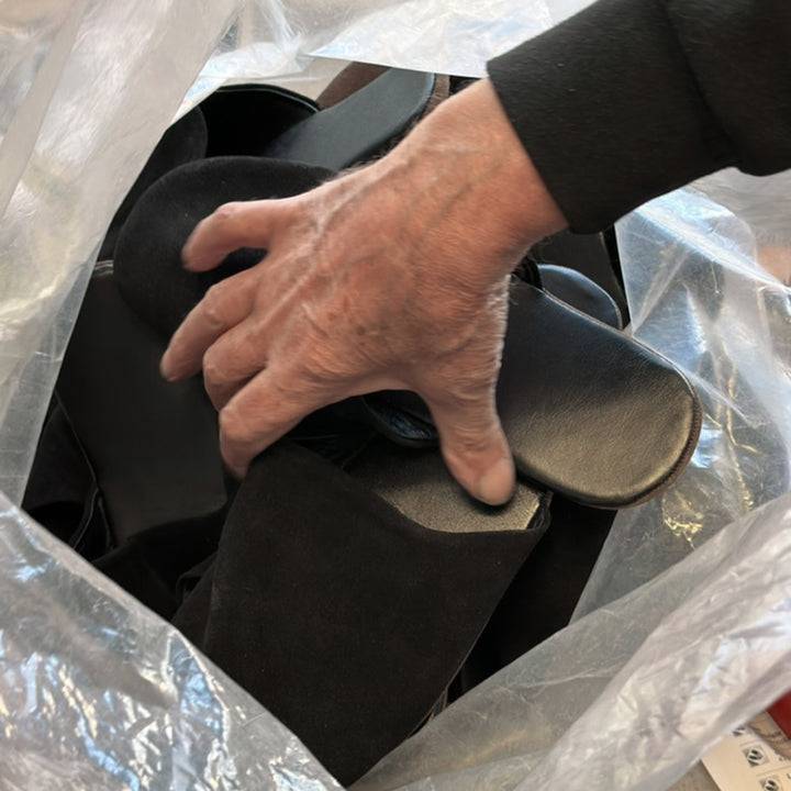 Pampuschen Lino schwarz Outlet