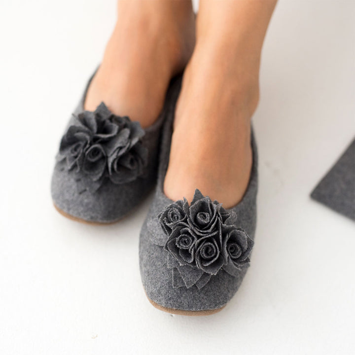 Pampuschen Grace wool kies Blitzverkäufe