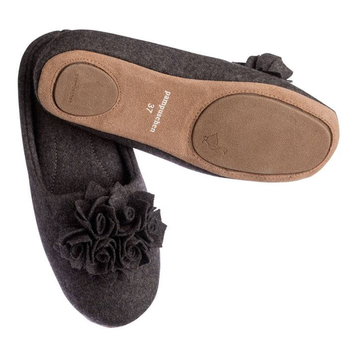 Pampuschen Greta anthrazit Fabrik Onlineshop