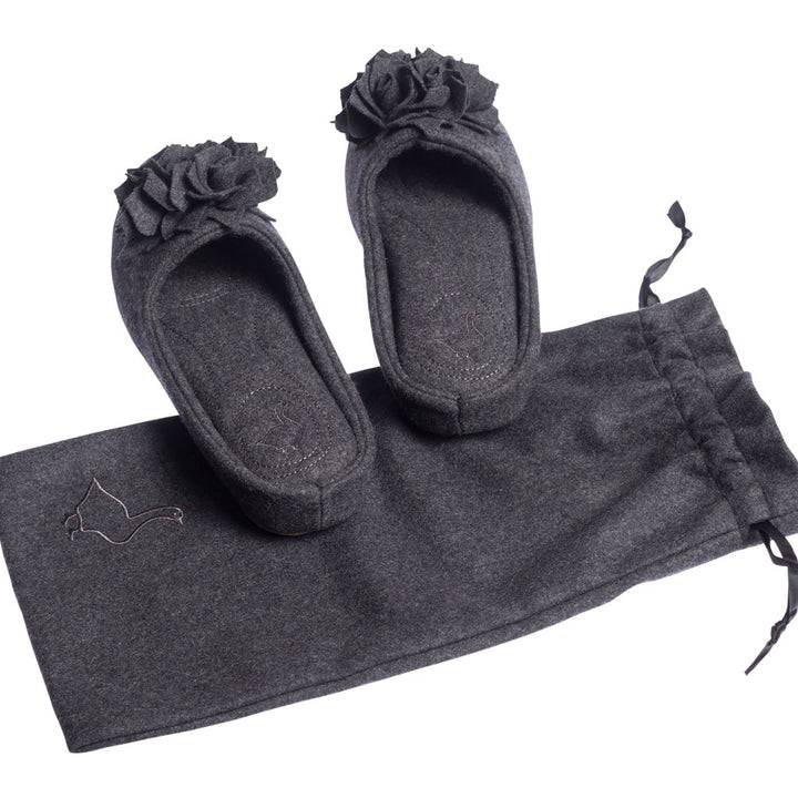 Pampuschen Greta anthrazit Fabrik Onlineshop
