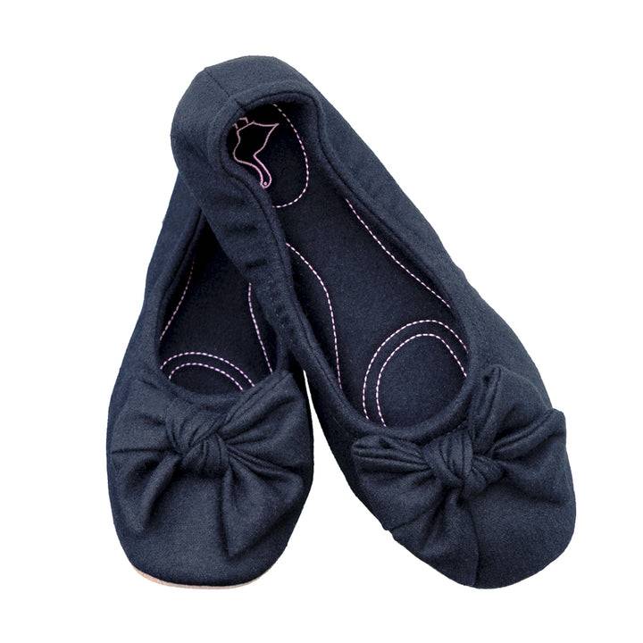 Pampuschen Daisy wool schwarz Black Friday