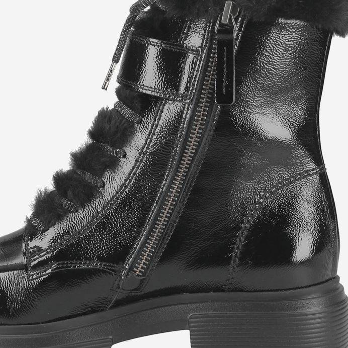Paul Green Schnürbootie mit Warmfutter 8123-014 Großer Ausverkauf