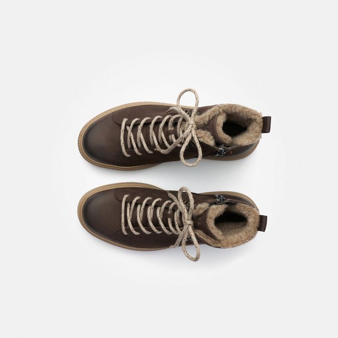 Paul Green Schnürstiefelette mit Warmfutter 5287-066 Online Outlet