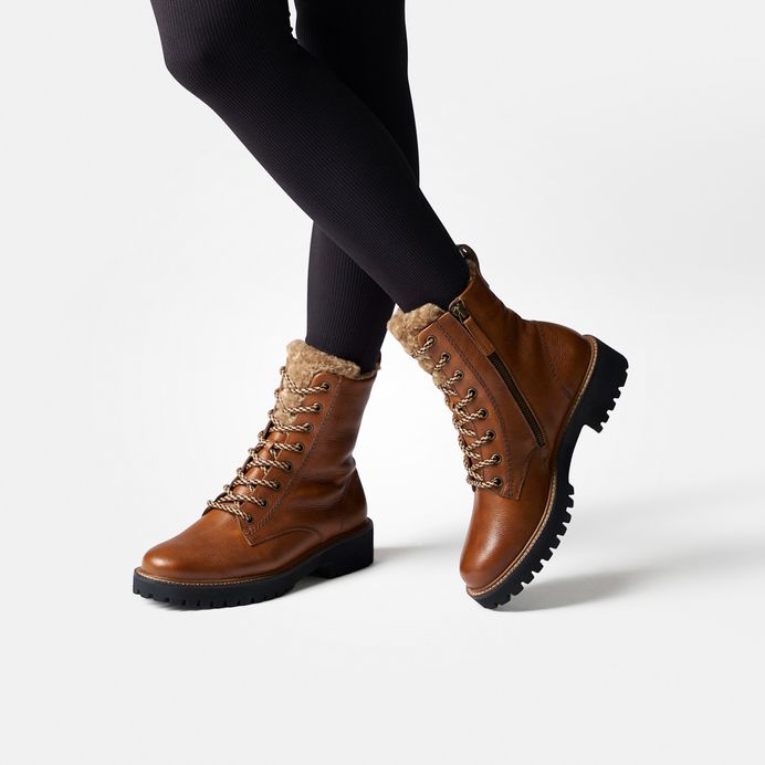 Paul Green Schnürbootie mit Warmfutter 8175-006 Riesige Ersparnisse
