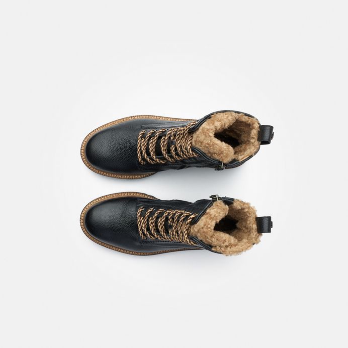 Paul Green Schnürbootie mit Warmfutter 8175-016 Super Sparpreis