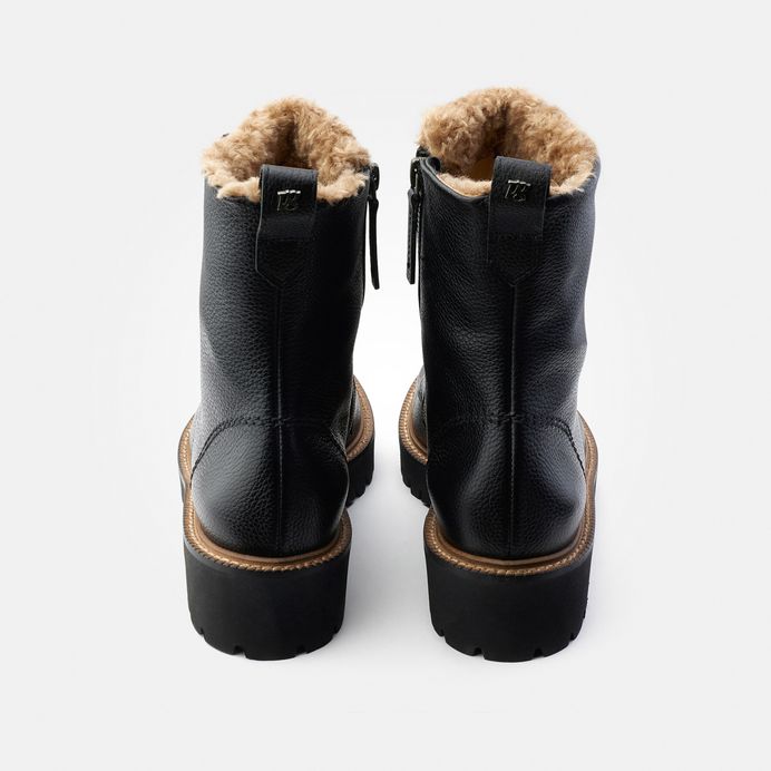 Paul Green Schnürbootie mit Warmfutter 8175-016 Super Sparpreis