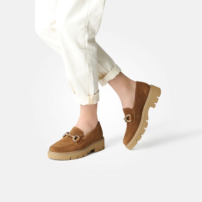 Paul Green SUPER SOFT Loafer mit Wechselfußbett 1043-004 Kostenloser Versand international