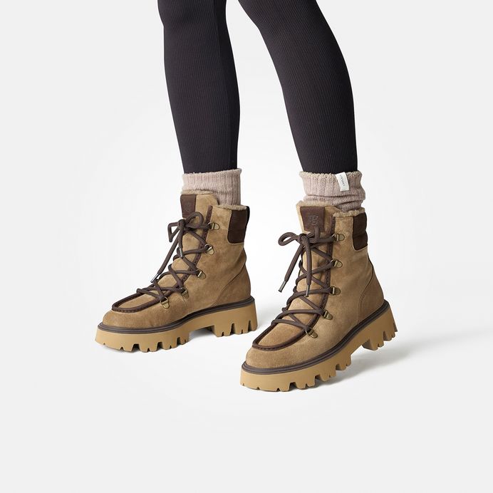 Paul Green Schnürbootie mit Warmfutter 8061-014 Weihnachtsangebot