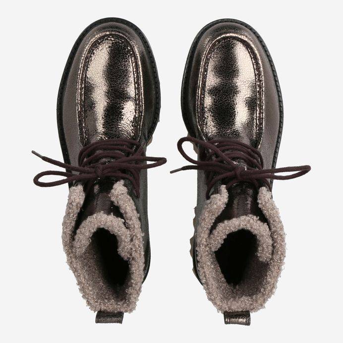 Paul Green Schnürbootie mit Warmfutter 8194-026 Blitzangebot