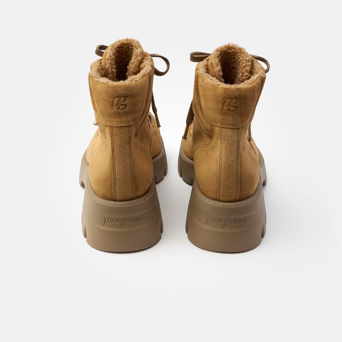 Paul Green Schnürbootie mit Warmfutter 8154-036 Super Rabatt