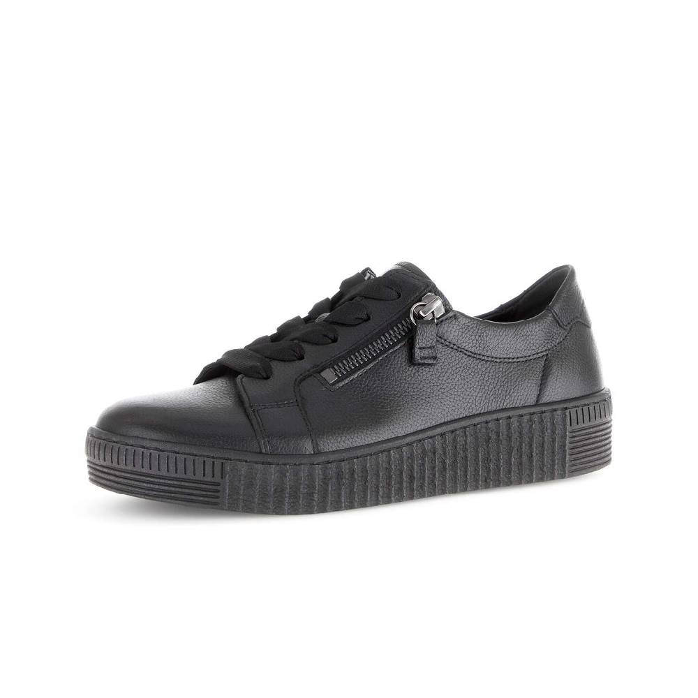 Pius Gabor Sneaker low schwarz Räumungsverkauf