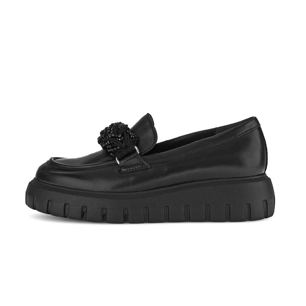 Pius Gabor Loafer schwarz Sonderangebote