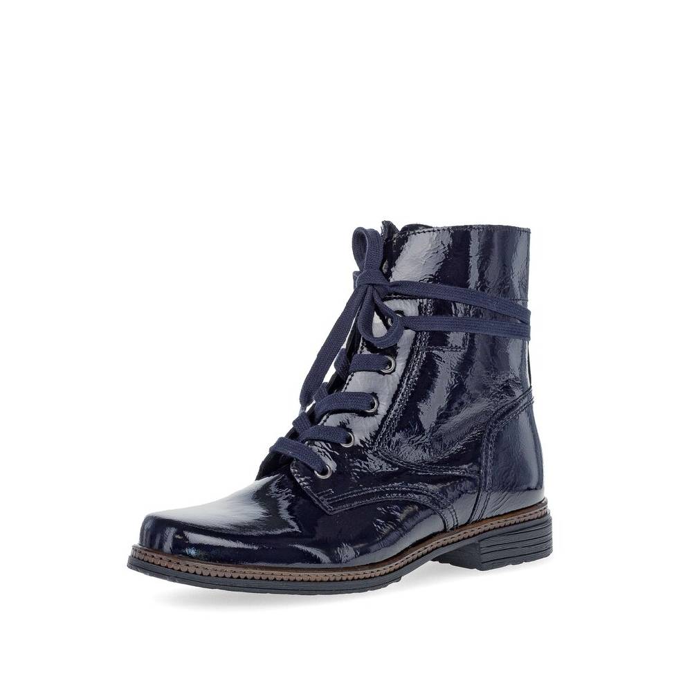 Pius Gabor Schnürstiefelette blau Bis zu 65% Rabatt
