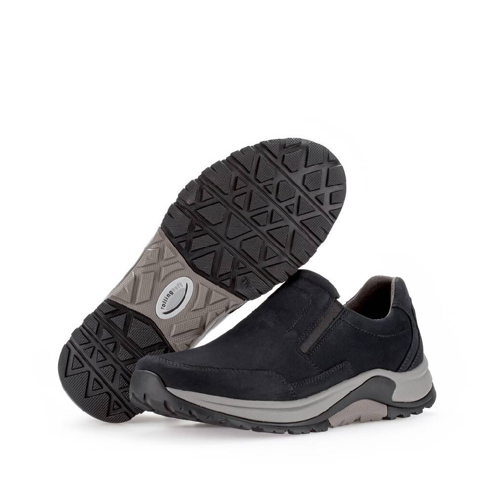 Pius Gabor rollingsoft Slipper blau Riesige Rabatte
