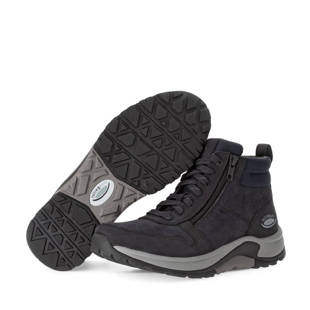 Pius Gabor rollingsoft Sportlicher Stiefel blau 50% Rabatt mit kostenlosem Versand