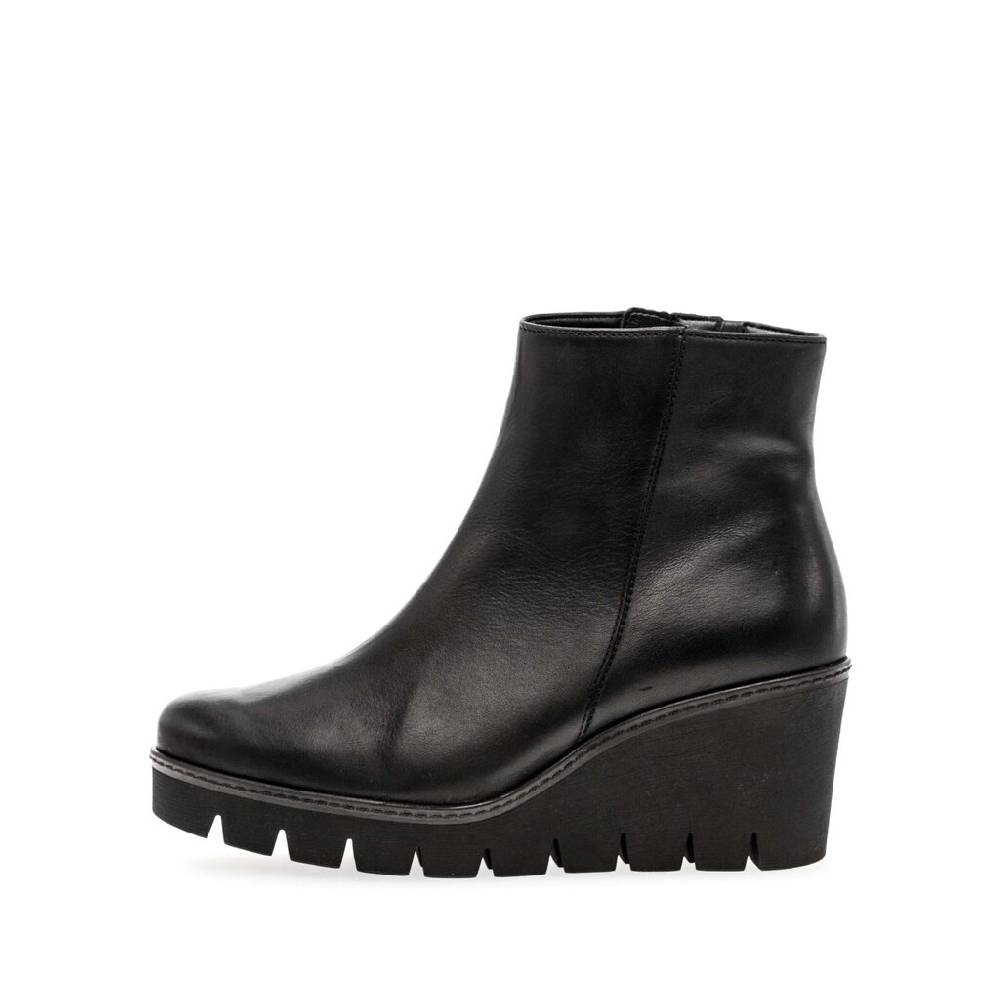 Pius Gabor Plateau Stiefelette schwarz Osterangebot