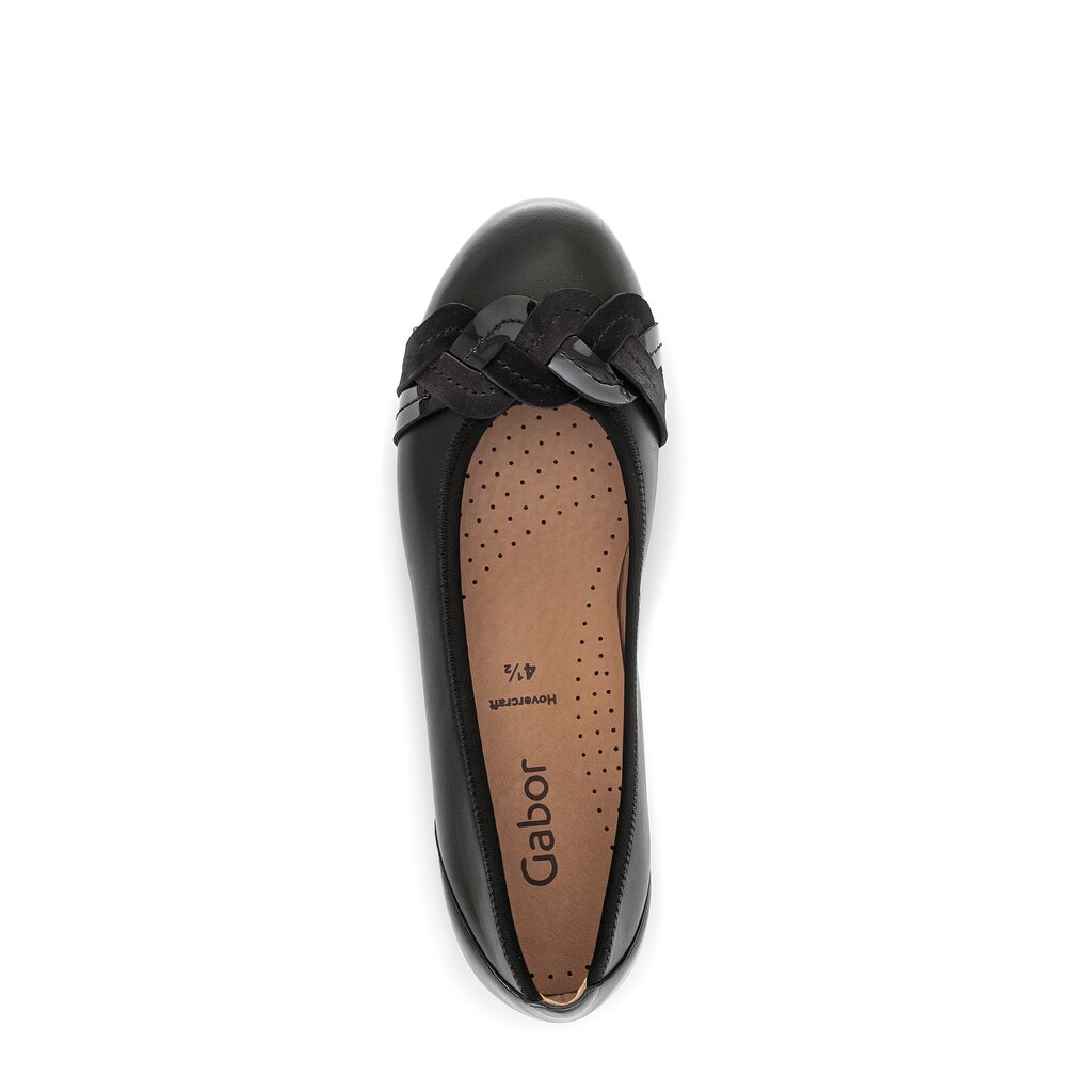 Pius Gabor Sportliche Ballerina schwarz VIP-Rabatte