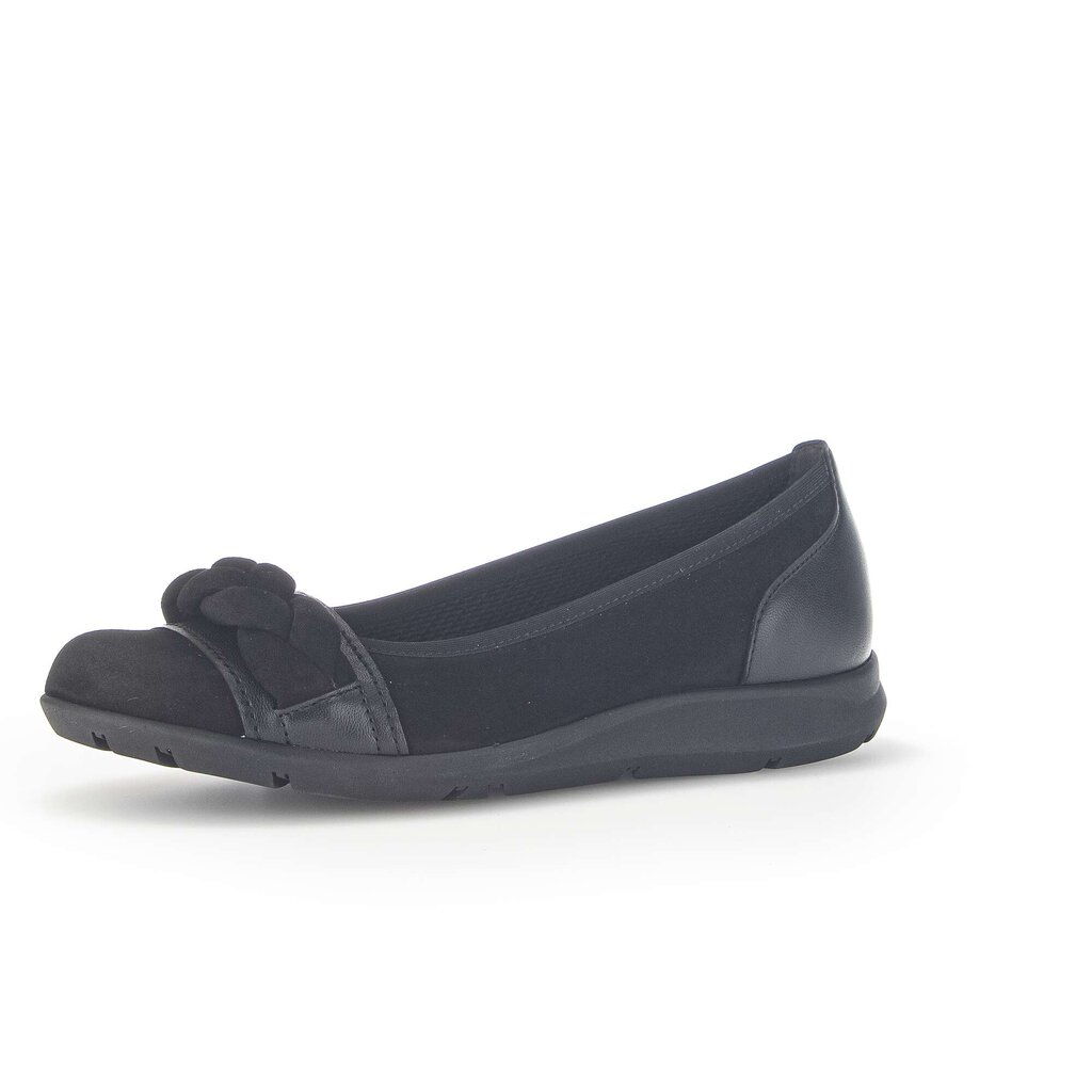 Pius Gabor Sportliche Ballerina schwarz Tiefpreis