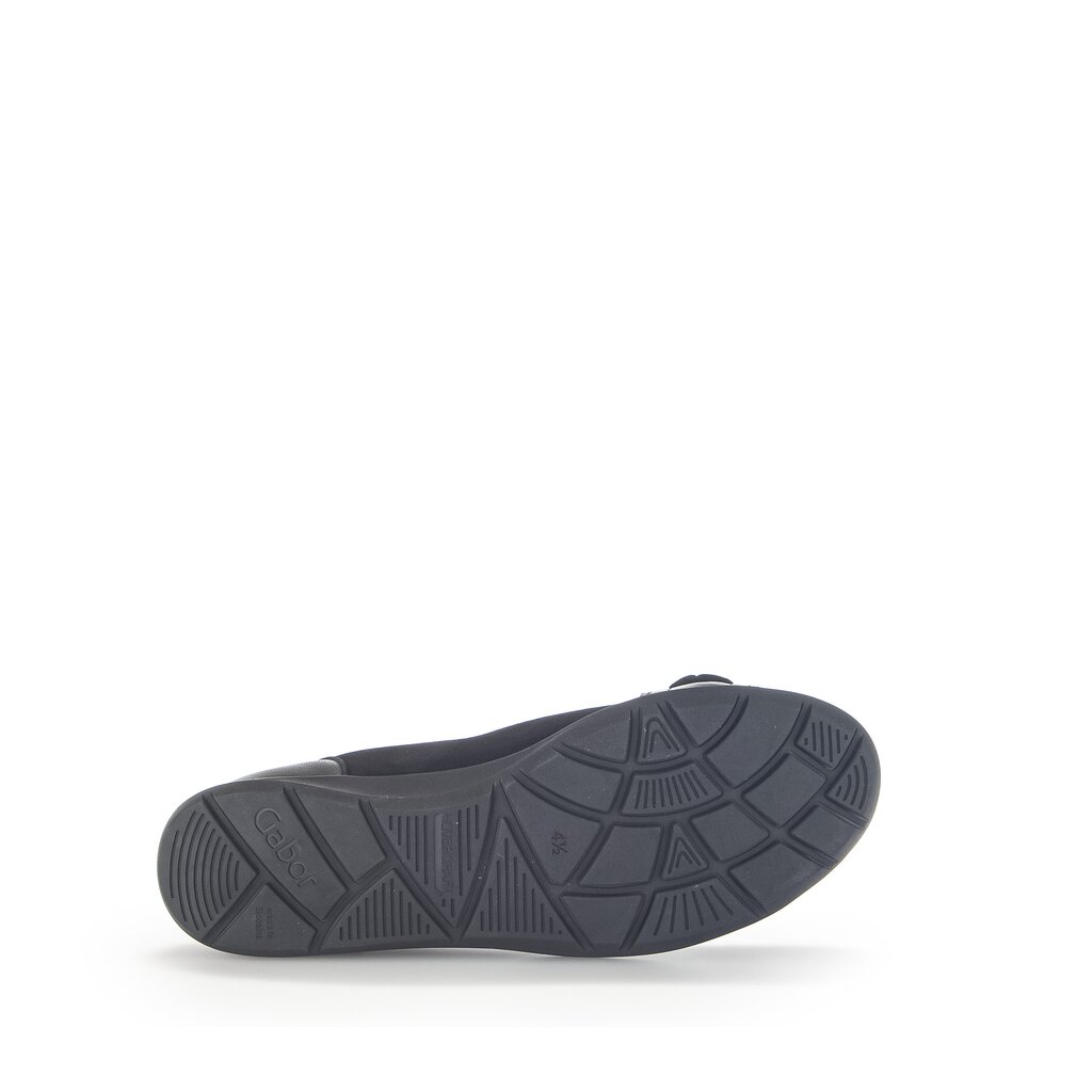 Pius Gabor Sportliche Ballerina schwarz Tiefpreis