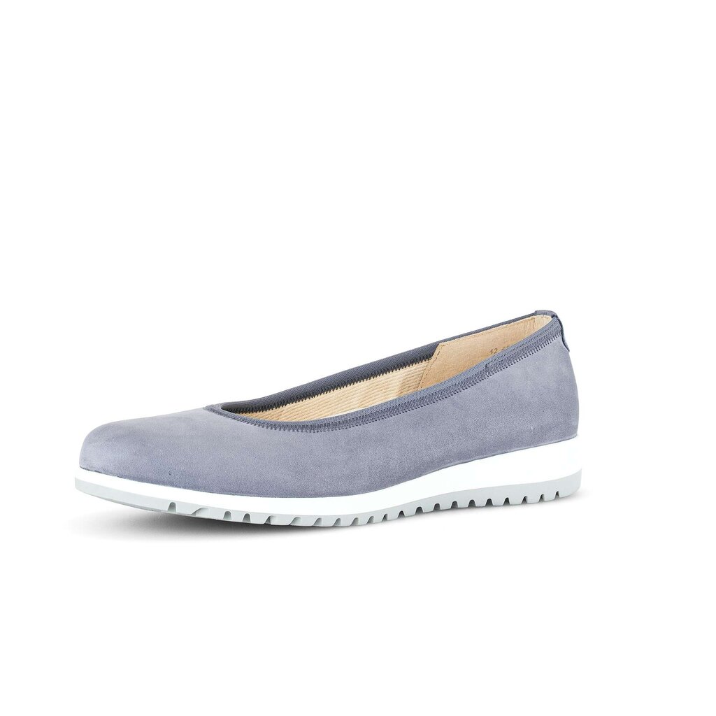 Pius Gabor Sportliche Ballerina blau Kostenlose Rückgabe
