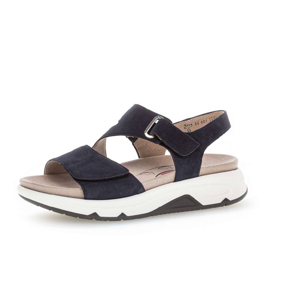 Pius Gabor Trekkingsandale blau Discount Store für neue Produkte