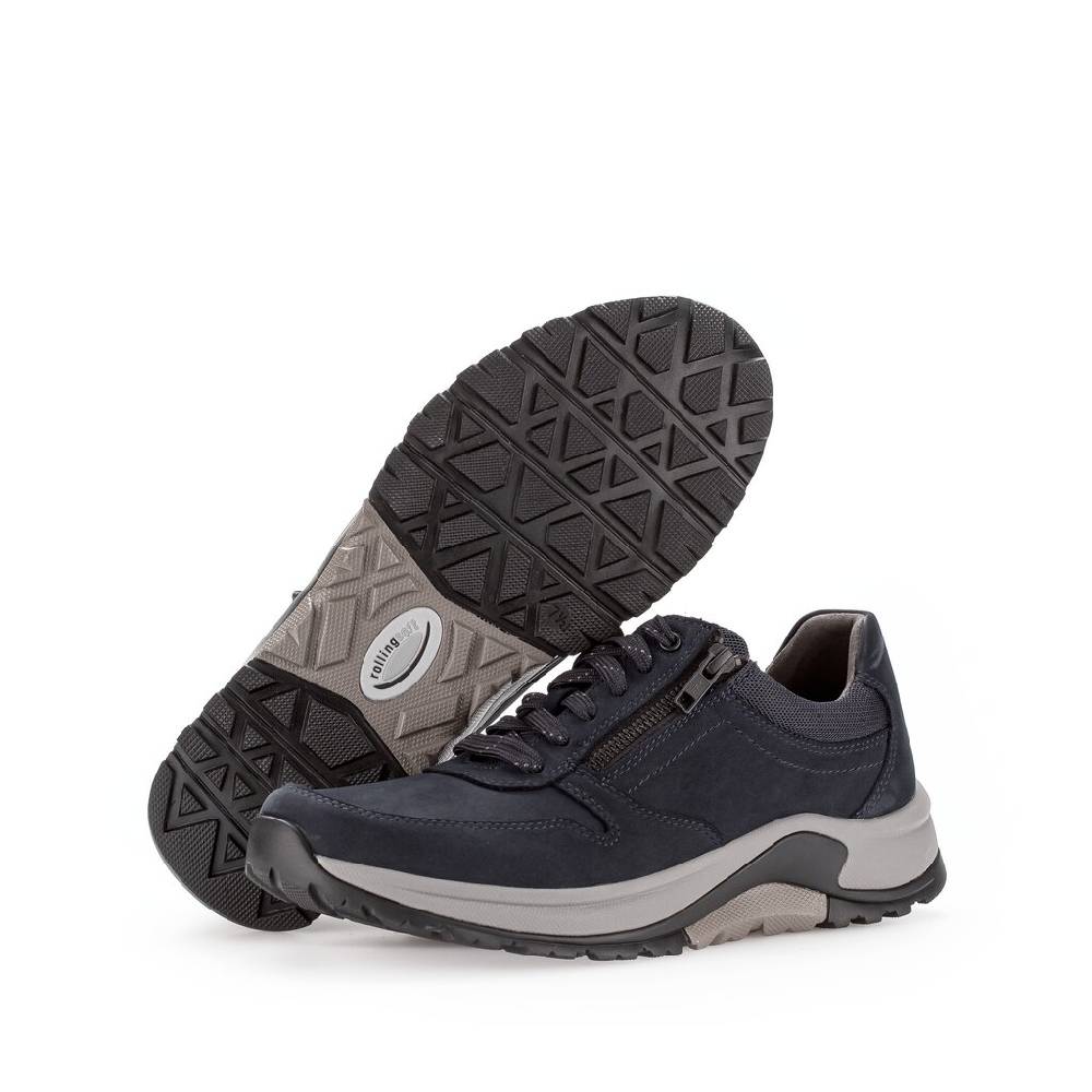 Pius Gabor rollingsoft Sneaker low blau Auslauf