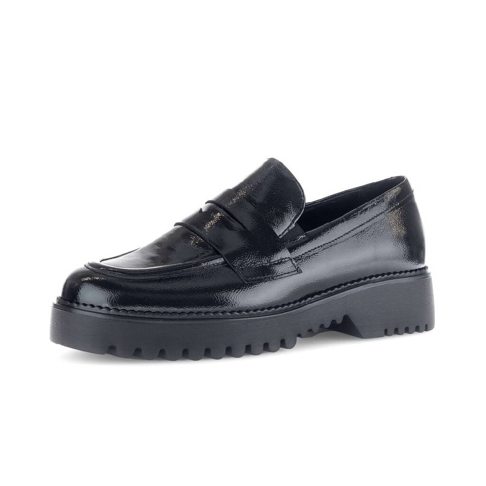 Pius Gabor Loafer schwarz Kauf eins, bekomm eins gratis