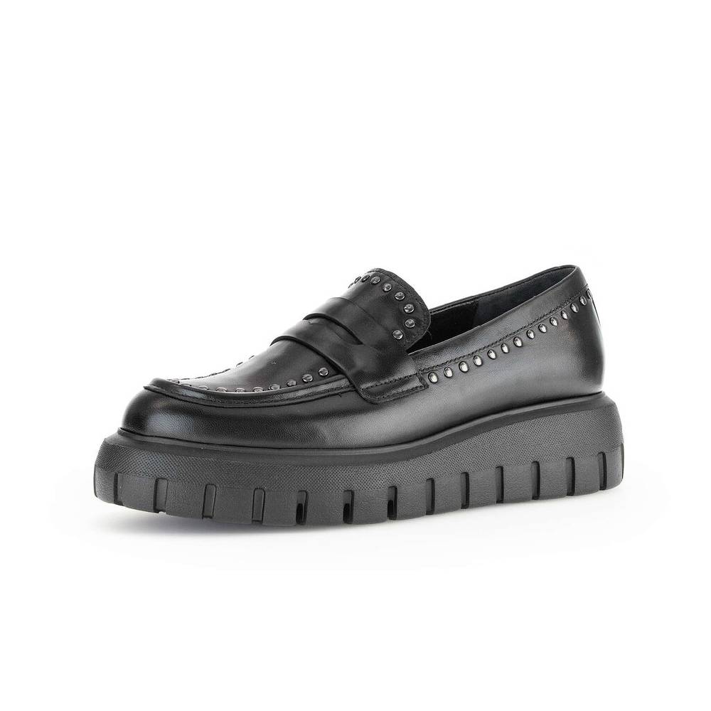 Pius Gabor Loafer schwarz Tägliche Deals