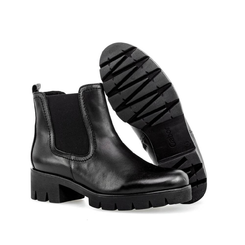 Pius Gabor Chelsea Boot schwarz Bis zu 50% Rabatt