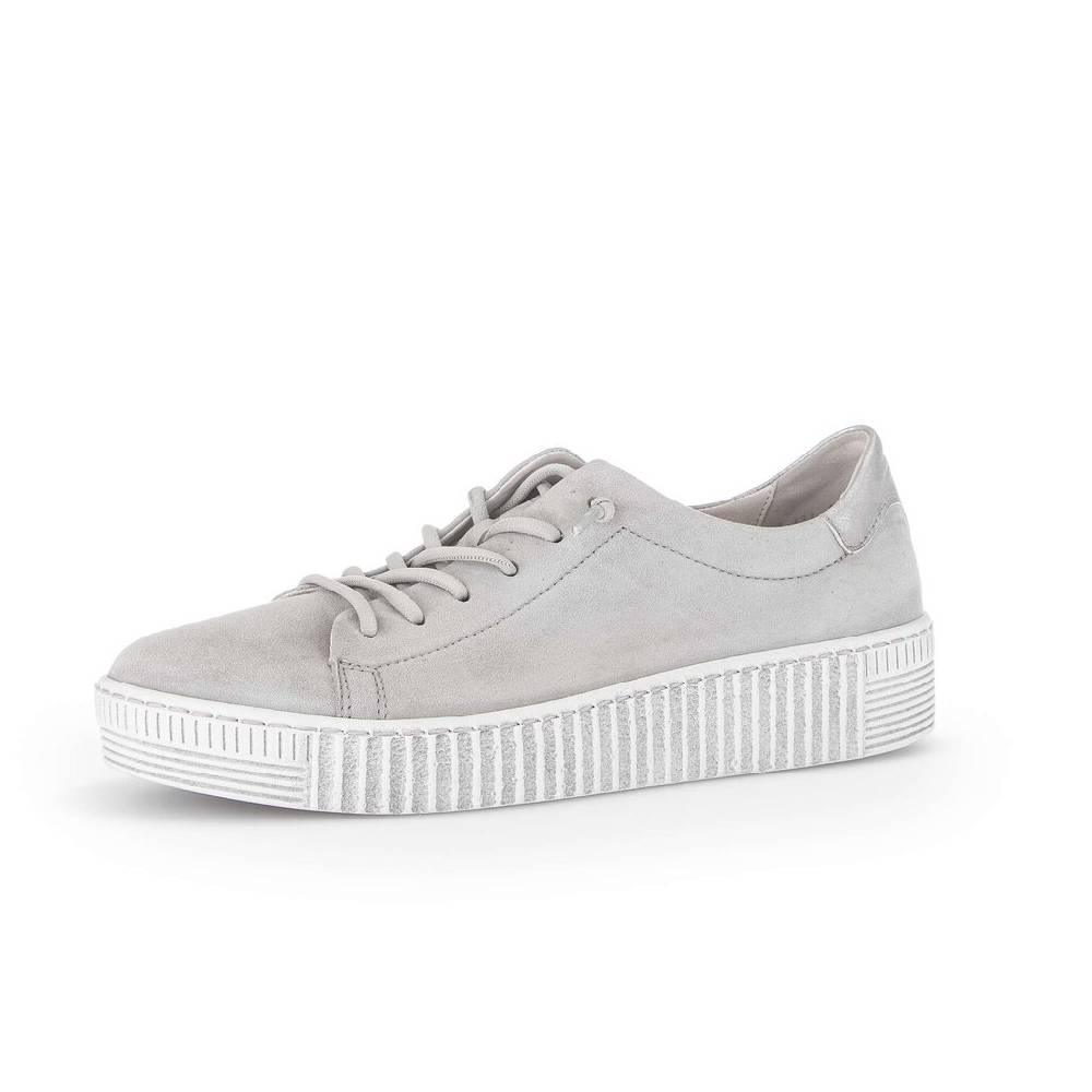 Pius Gabor Sneaker low grau Clearance-Verkauf