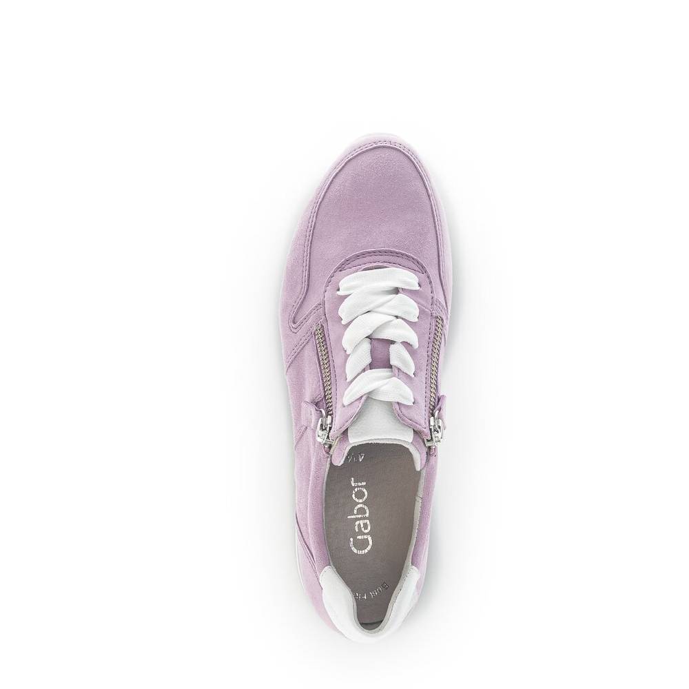 Pius Gabor Sneaker low lila Im Verkauf