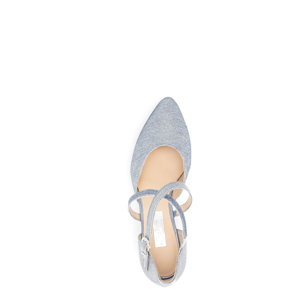 Pius Gabor Spangenpumps blau Fabrikverkauf