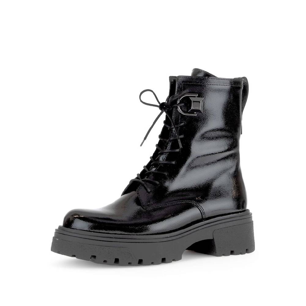 Pius Gabor Biker Boots schwarz Kostenloser Versand international