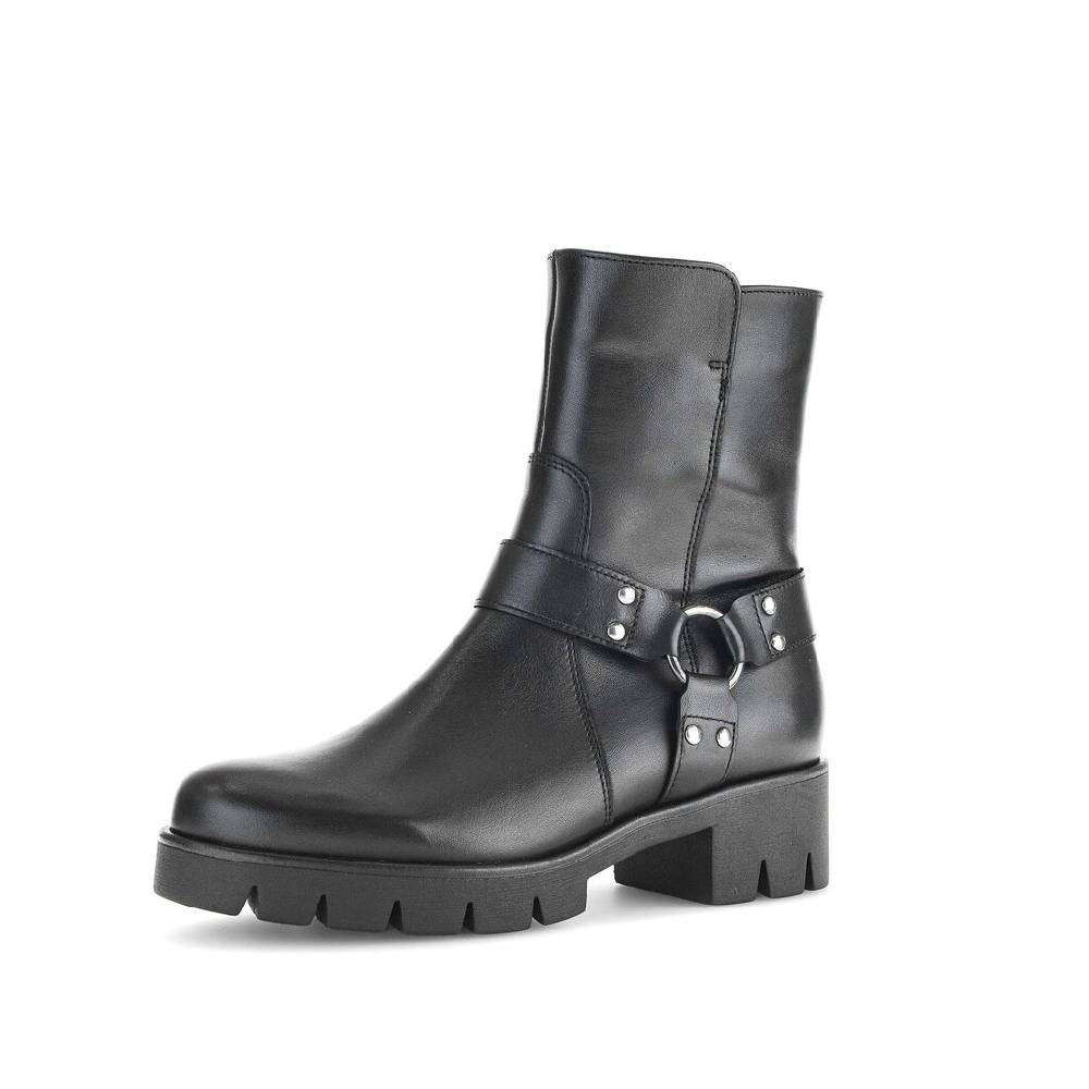 Pius Gabor Biker Boots schwarz 50% Rabatt für begrenzte Zeit
