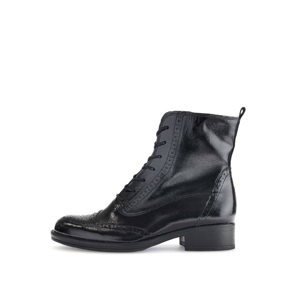 Pius Gabor Schnürstiefelette schwarz Hotsell
