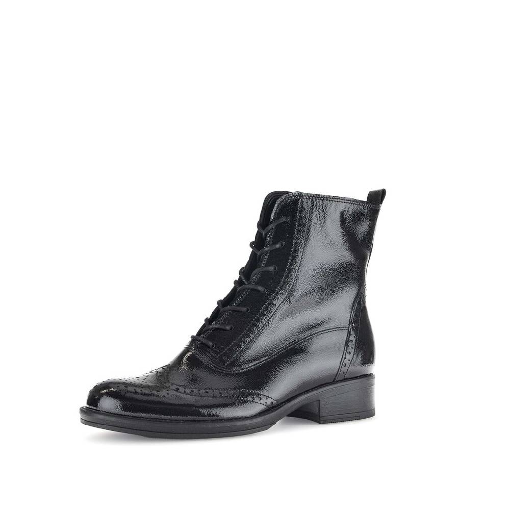 Pius Gabor Schnürstiefelette schwarz Hotsell