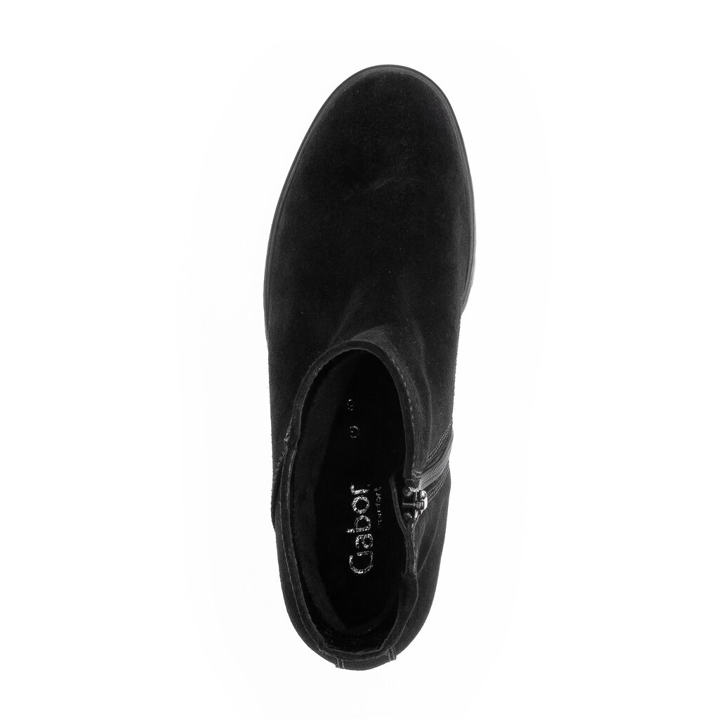 Pius Gabor Plateau Stiefelette schwarz im Angebot