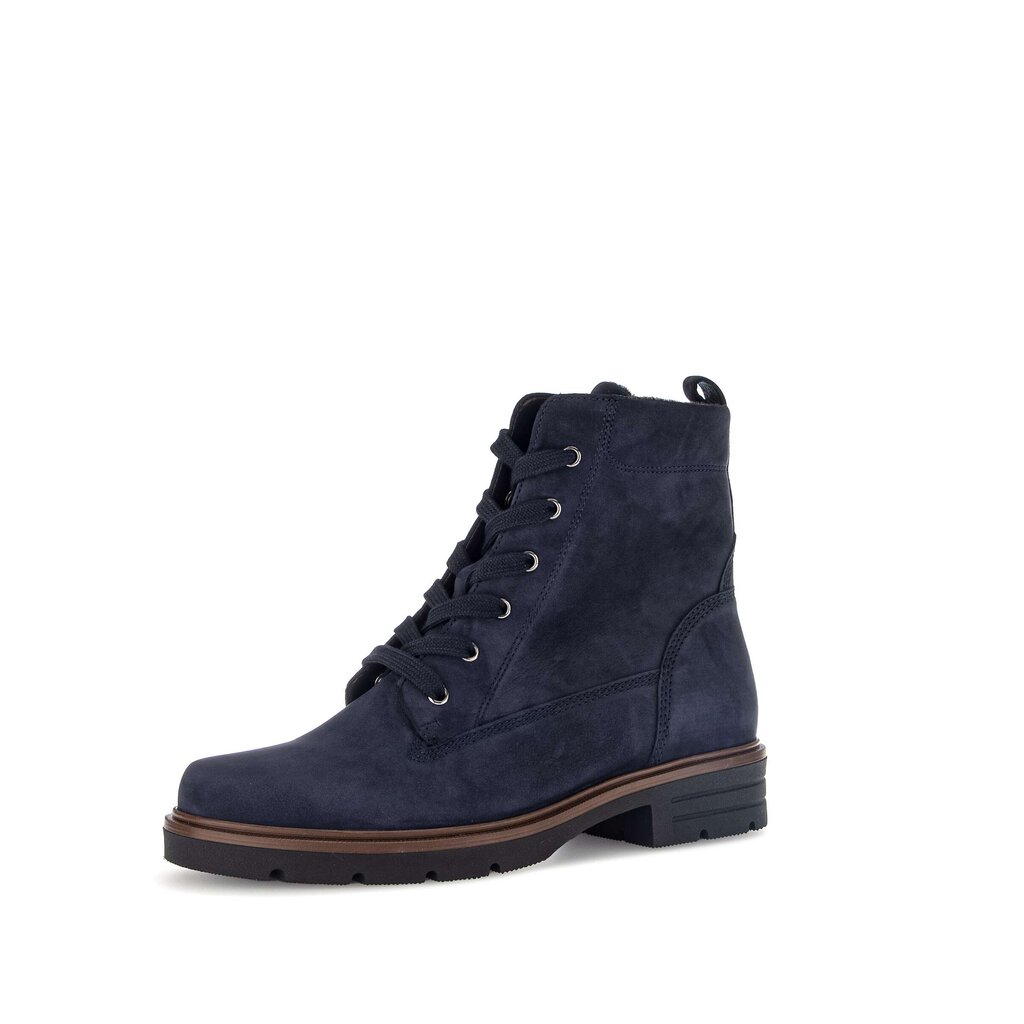 Pius Gabor Schnürstiefelette blau Kostenloser Versand