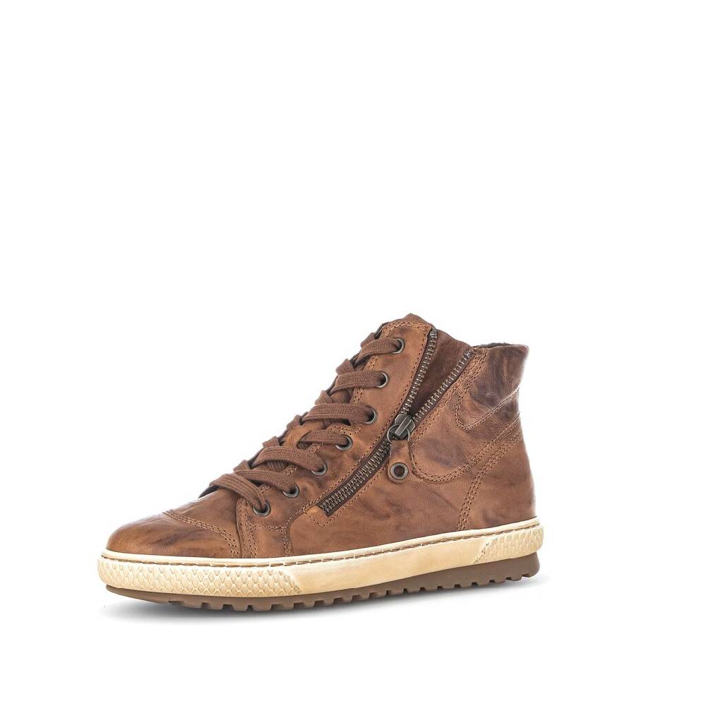 Pius Gabor Sneaker high braun Fabrikverkauf
