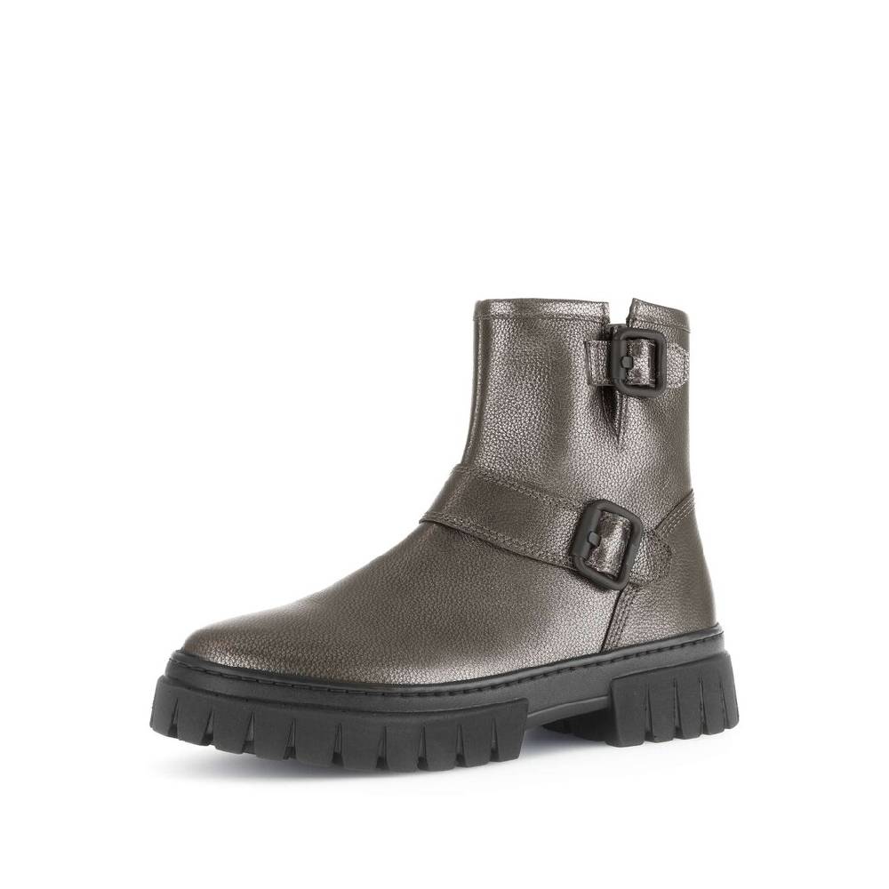 Pius Gabor Biker Boots schwarz Große Rabatte