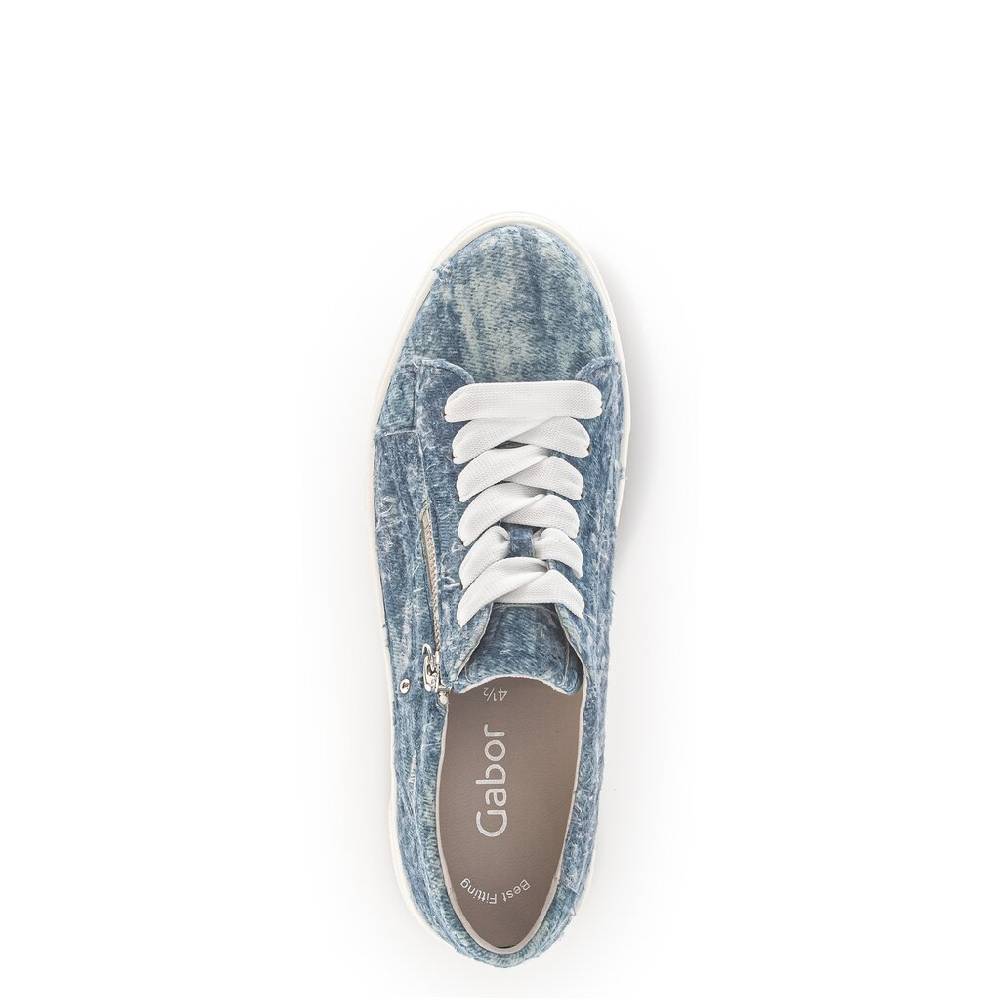 Pius Gabor Sneaker low blau Kostenlose Rückgabe