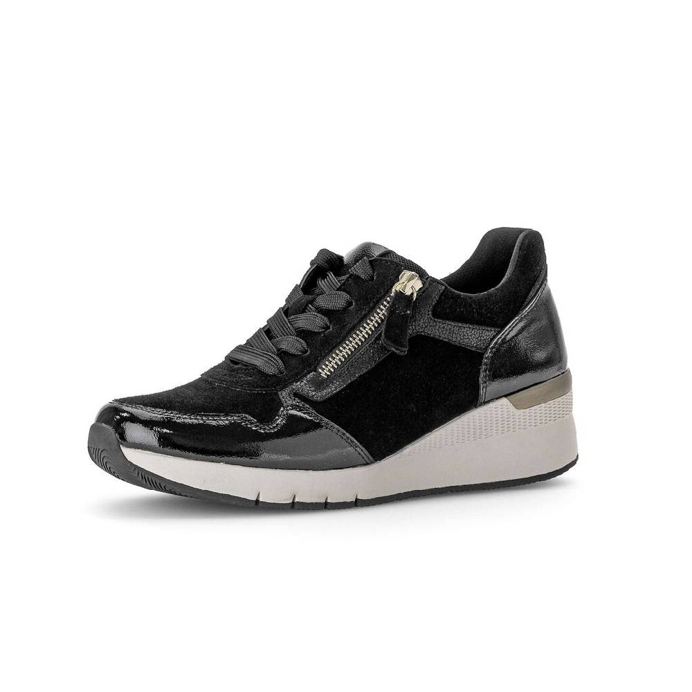 Pius Gabor Sneaker low schwarz zollfrei