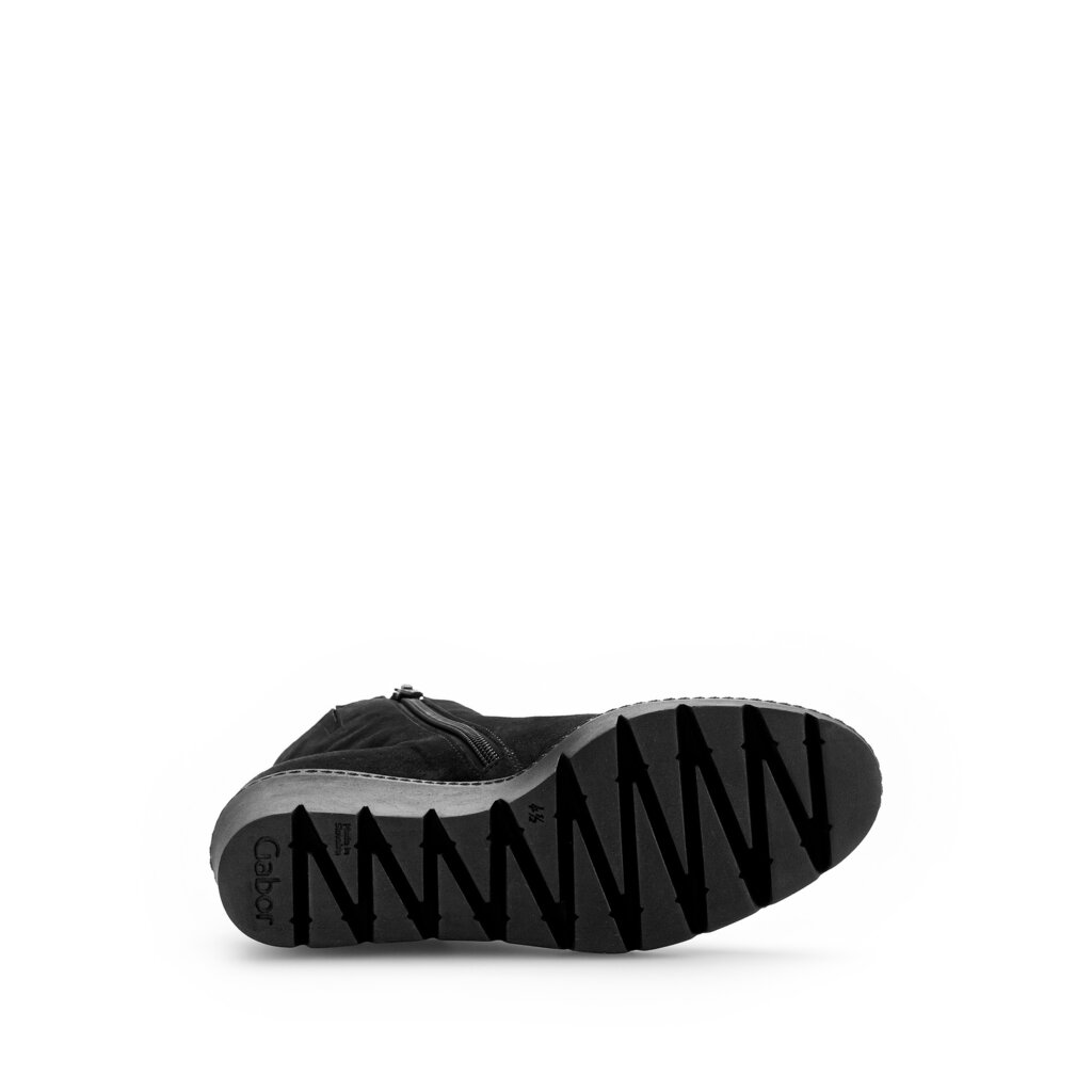 Pius Gabor Plateau Stiefelette schwarz Outlet