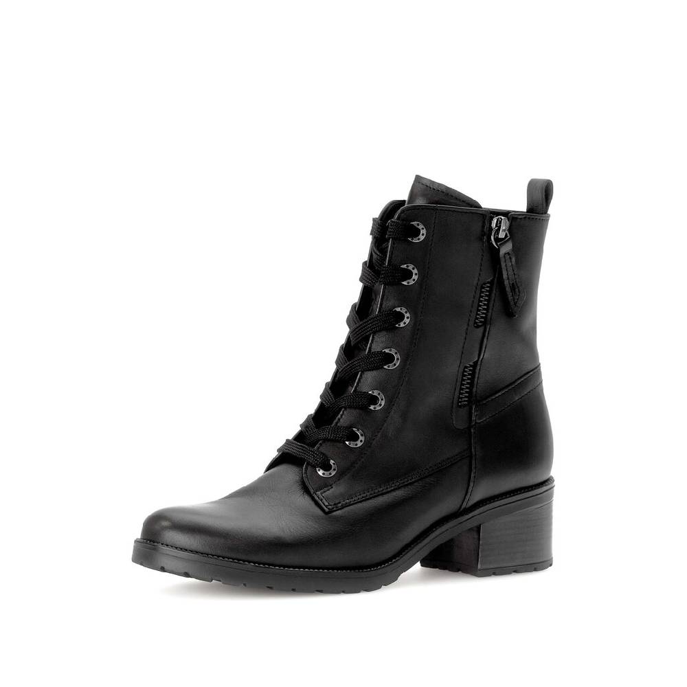 Pius Gabor Schnürstiefelette schwarz Angebote