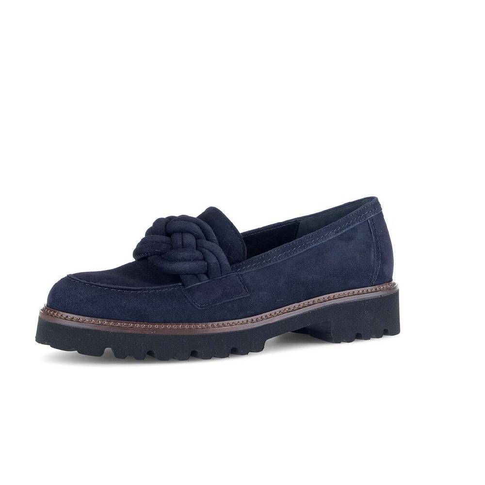 Pius Gabor Loafer blau Fabrikverkauf