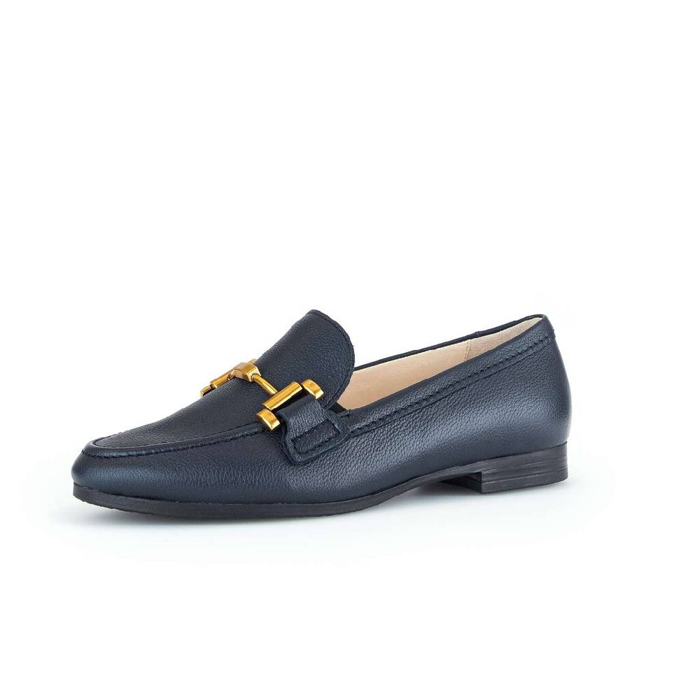 Pius Gabor Slipper blau Begrenztes Angebot
